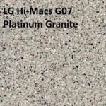 LG Hi-Macs G07 Platinum Granite